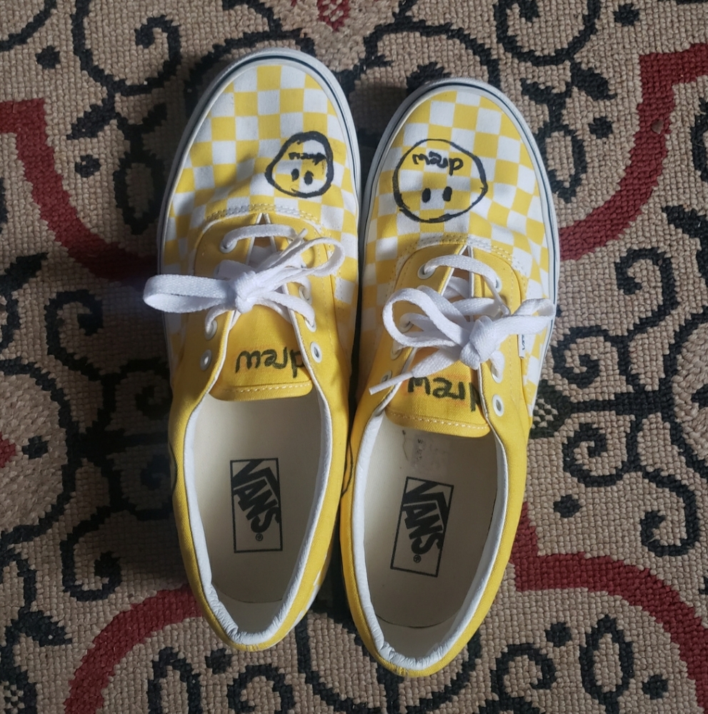 Drewhouse Vans Era custom size 10.5